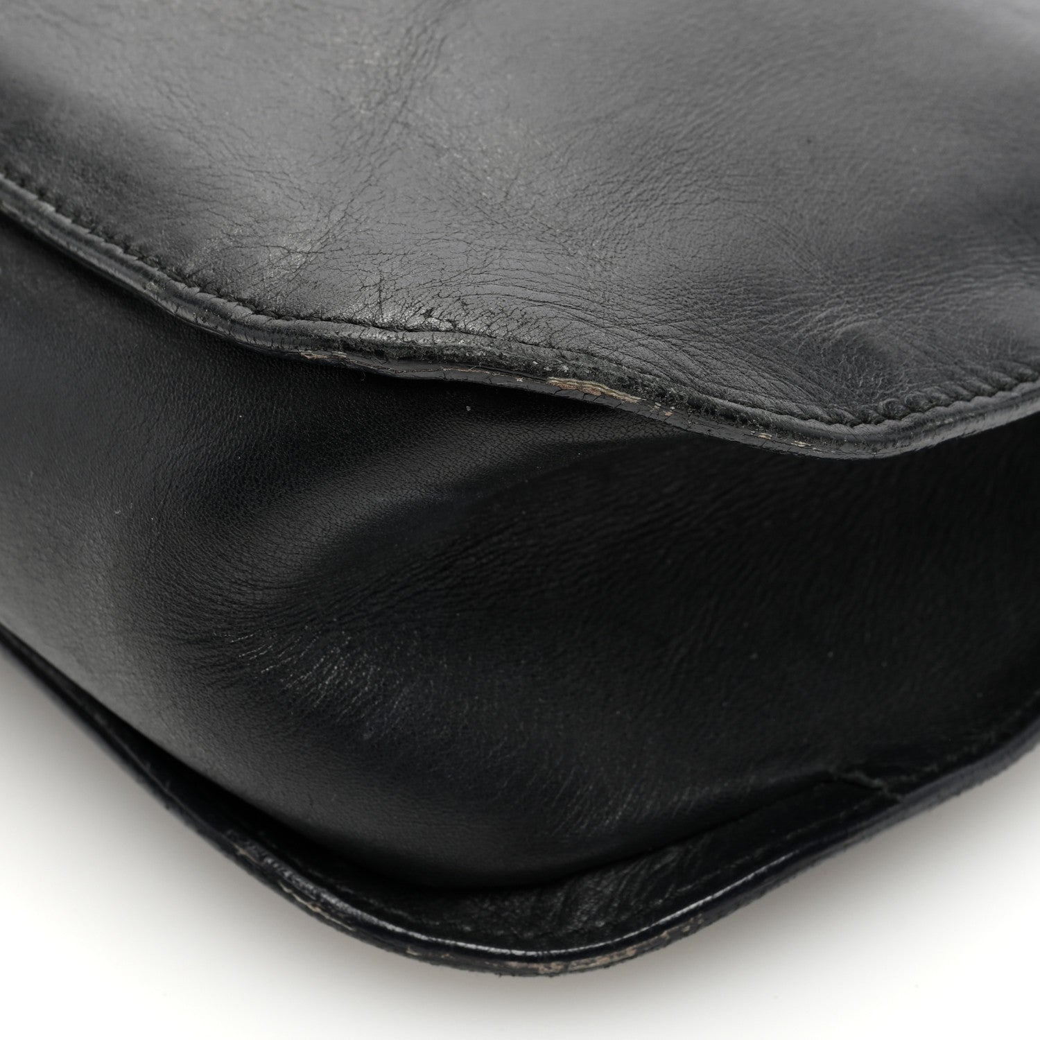Gucci Calfskin Logo Hobo Bag Black 10 of 13