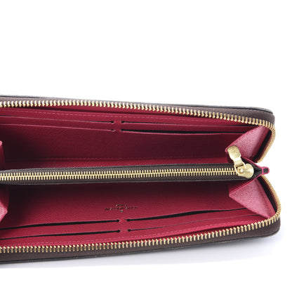 Louis Vuitton Monogram Clemence Wallet Fuchsia 5 of 9