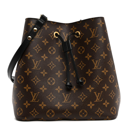 Louis Vuitton Monogram Neonoe MM Black 1 of 10