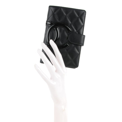 Chanel Calfskin Cambon Zipped Pocket Wallet Black 2 of 8