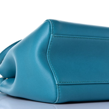 Fendi Nappa Mini Peekaboo Iconic Satchel Lago 8 of 9