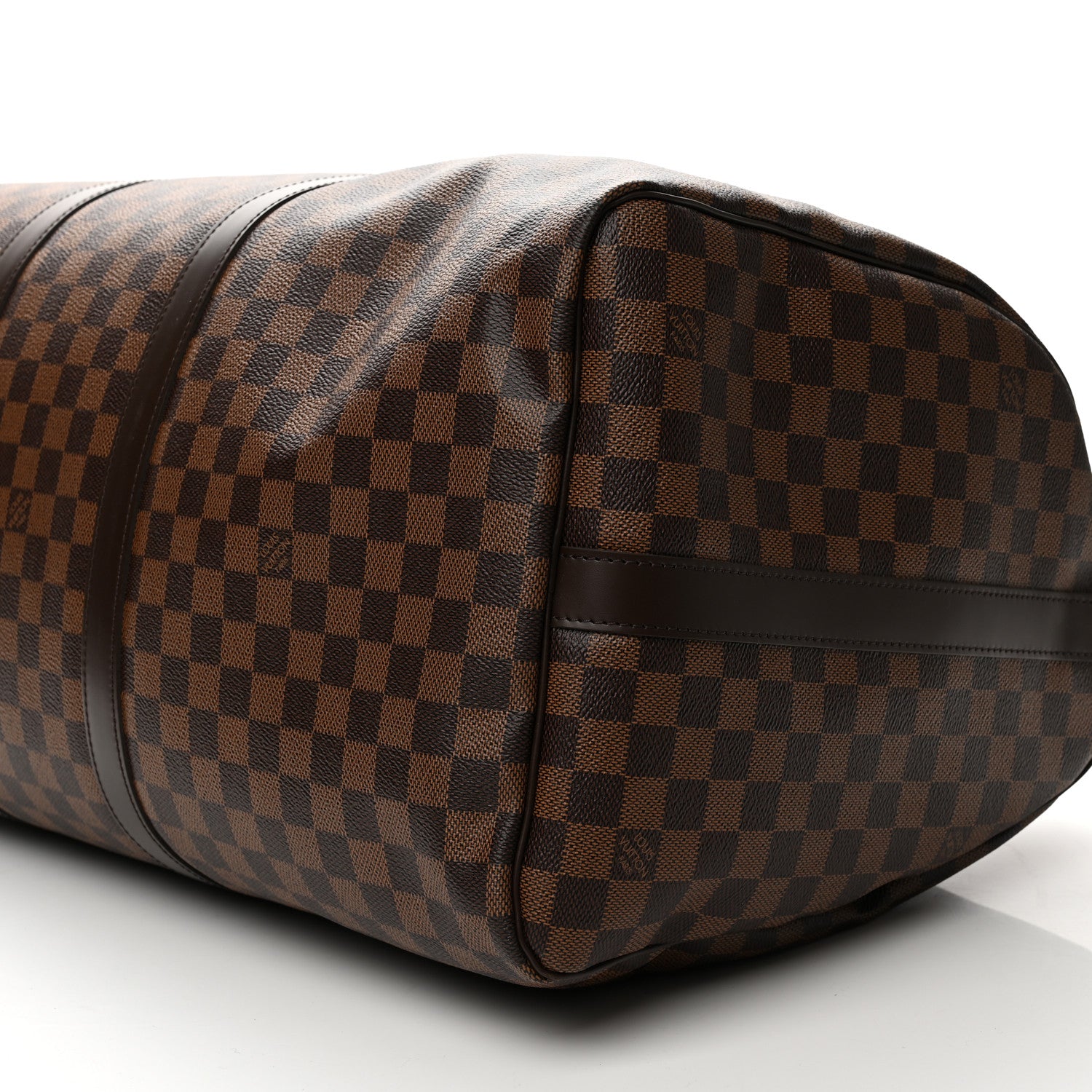 Louis Vuitton Damier Ebene Keepall Bandouliere 55 10 of 10