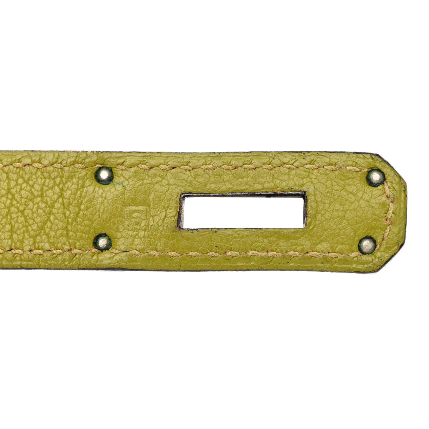 Togo Chevre Mysore Bi-Color Birkin 35 Vert Veronese Vert Anis