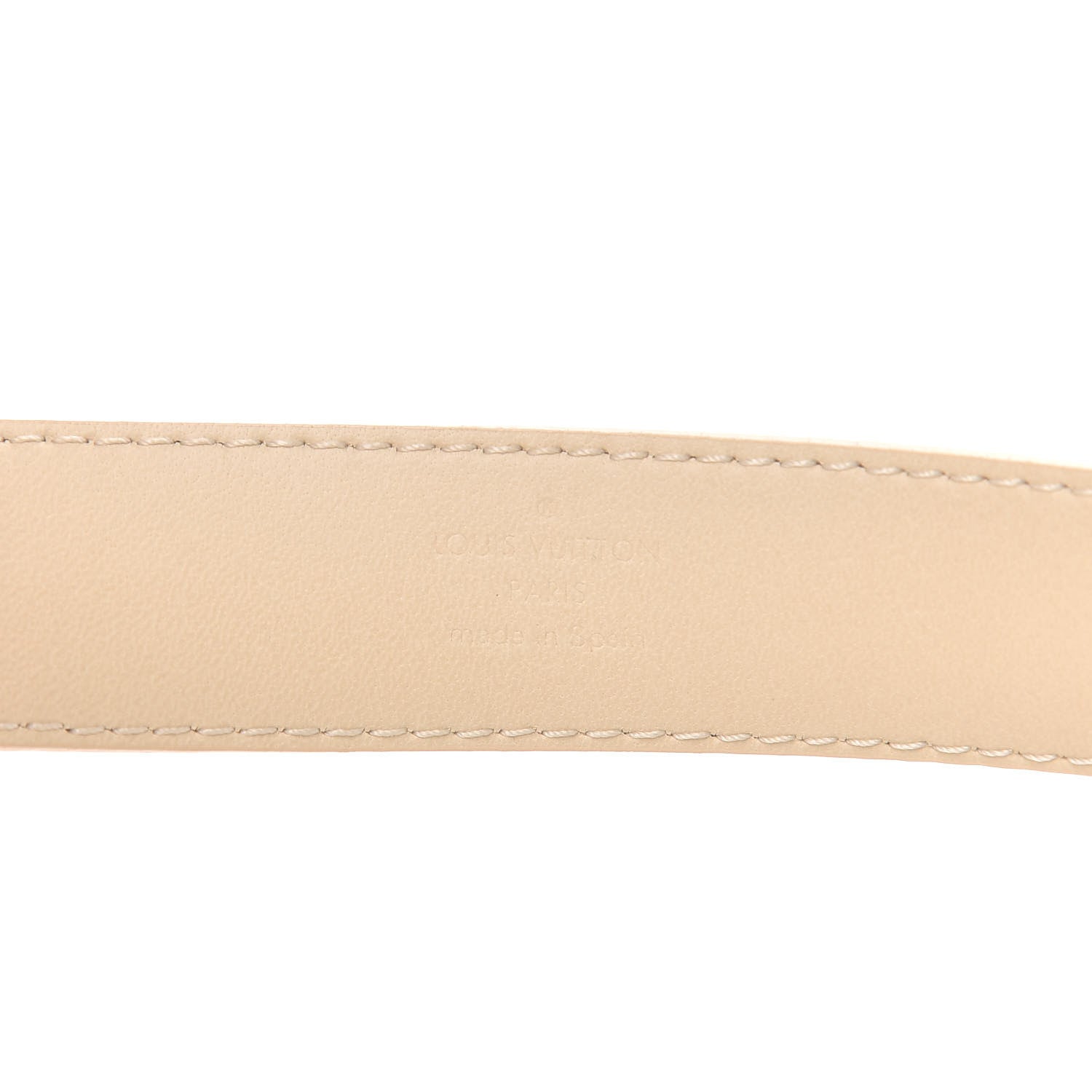 Louis Vuitton Mini Damier Azur 25mm LV Initiales Belt 90 36 4 of 6