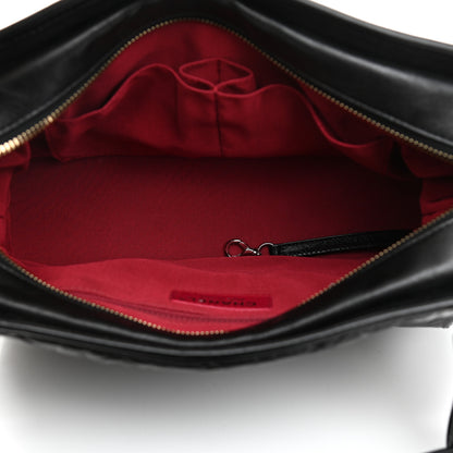 Chanel Aged Calfskin Quilted Medium Gabrielle Hobo Black 5 of 10