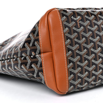 Goyard Goyardine Artois MM Black Gold 7 of 8