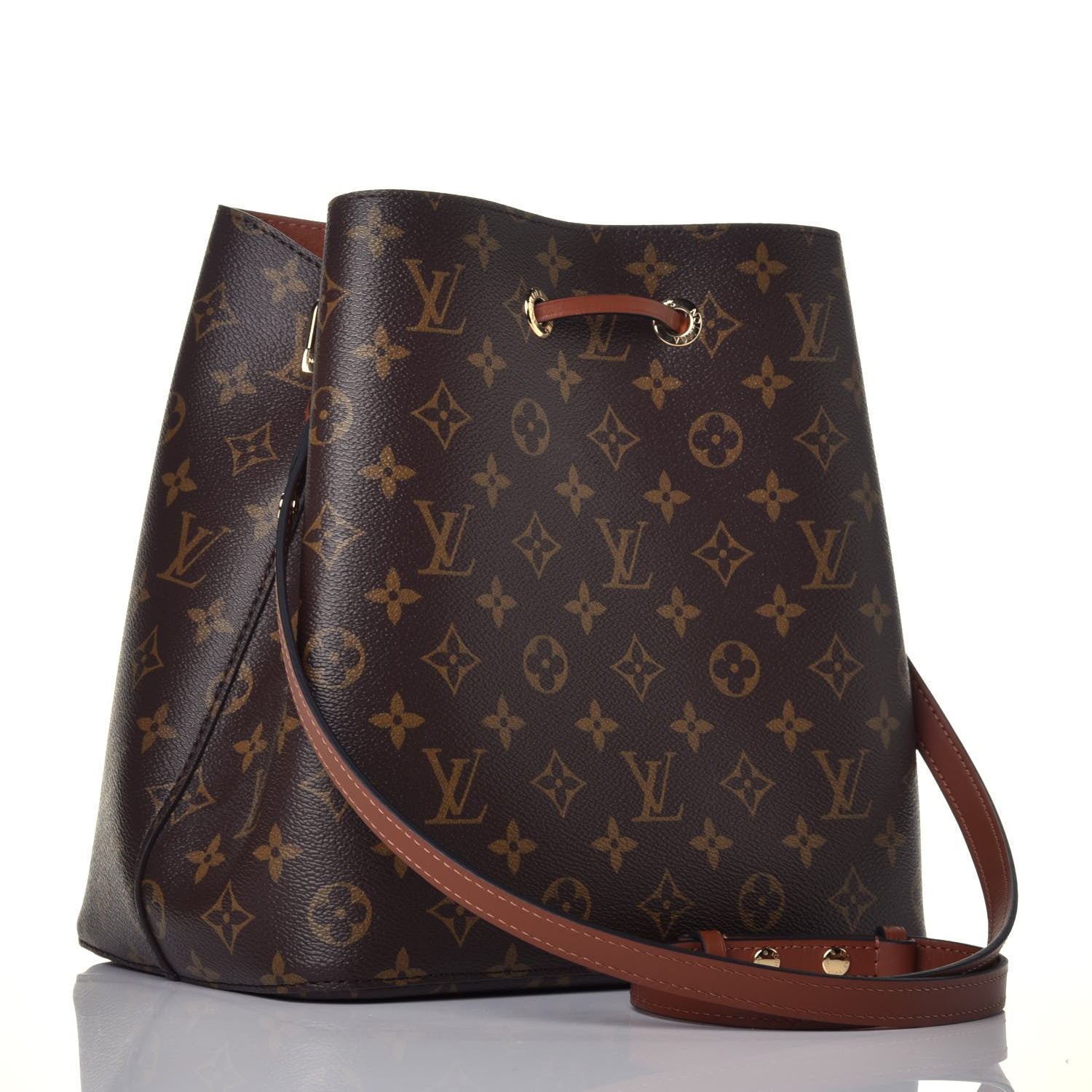 Louis Vuitton Monogram Neonoe MM Caramel 3 of 9