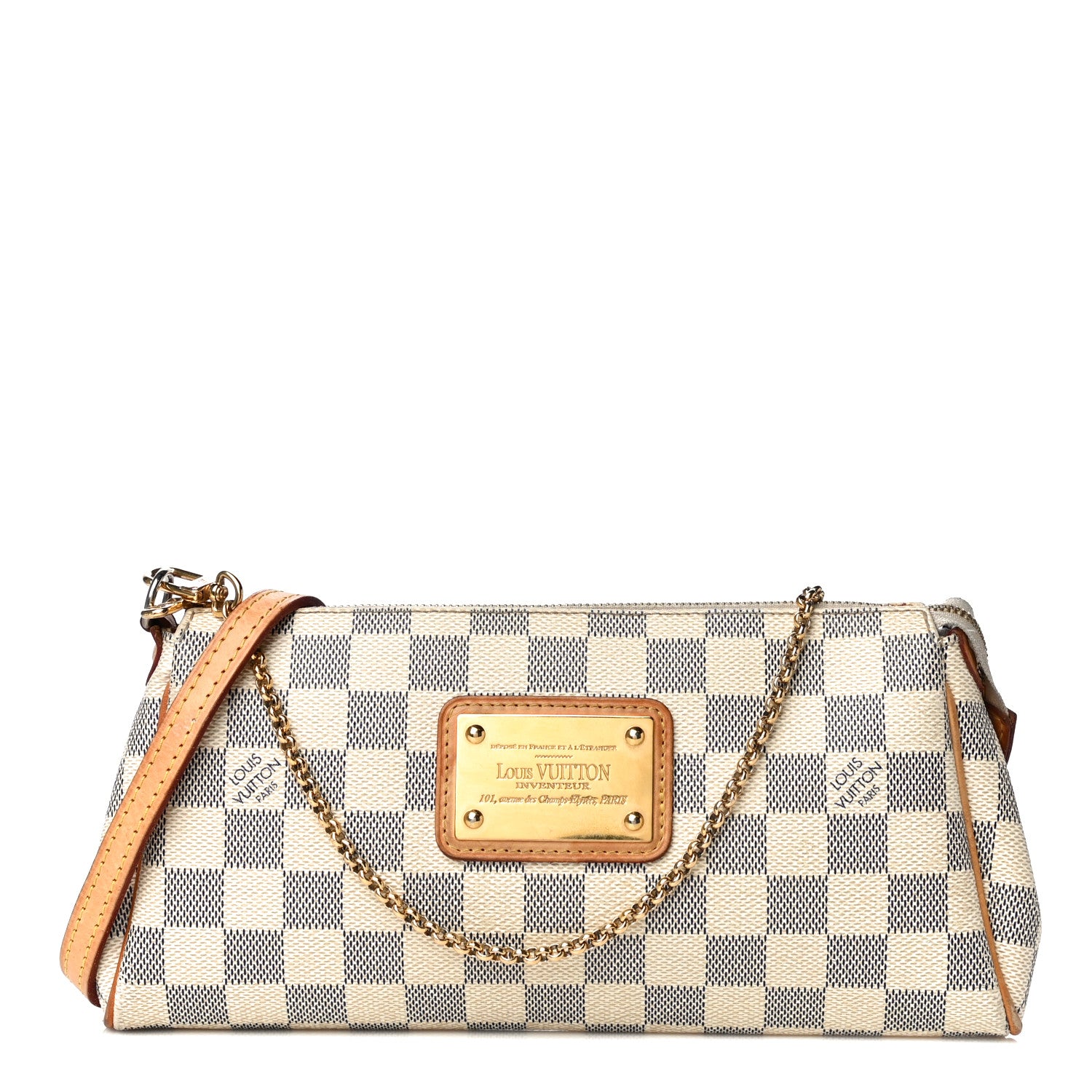 Louis Vuitton Damier Azur Eva Clutch 1 of 30