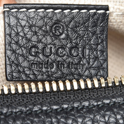 Gucci Pebbled Calfskin Small Soho Disco Bag Black 6 of 7