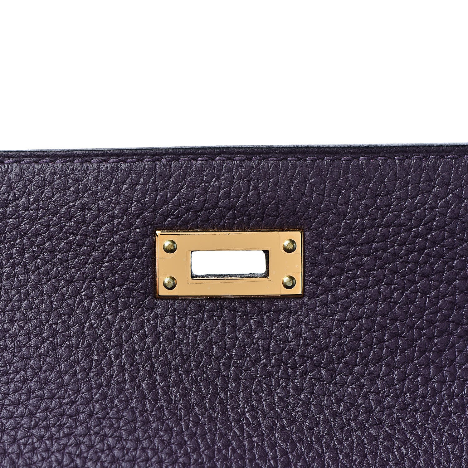 Hermes Togo Kelly Retourne 25 Raisin 27 of 38