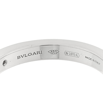 Bulgari Platinum Diamond Dedicata A Venezia Wedding Band Ring 47 4 5 of 5