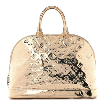 Louis Vuitton Monogram Miroir Alma MM Gold 1 of 10
