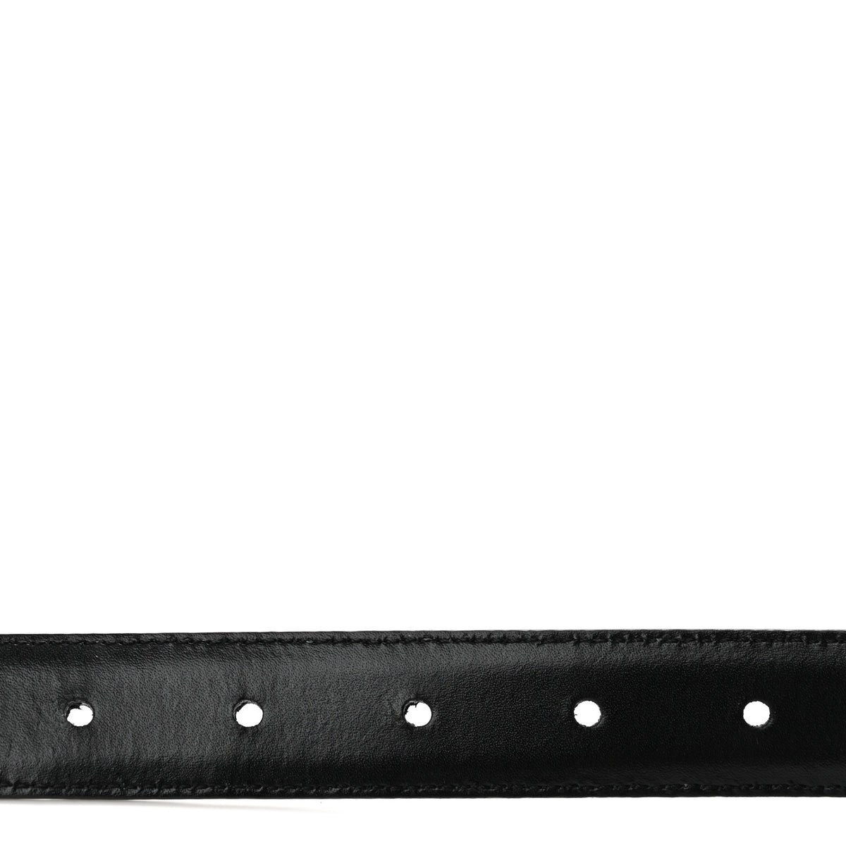 Celine Box Calfskin Medium 25mm Triomphe Belt 70 28 Black 4 of 6