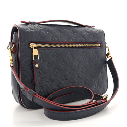 Louis Vuitton Empreinte Pochette Metis Marine Rouge 2 of 17