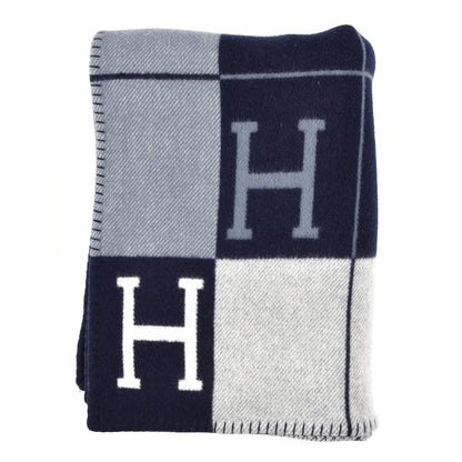 Hermes Wool Cashmere Avalon III Blanket Caban Ecru 1 of 4