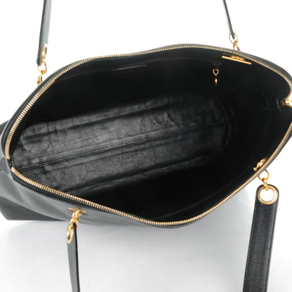 Chanel Caviar Large CC Shoulder Bag Black 5 of 7