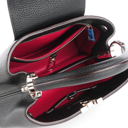 Louis Vuitton Taurillon Capucines BB Black 5 of 7