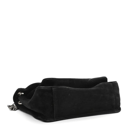 Saint Laurent Suede Monogram Medium Niki Chain Satchel Black 4 of 15