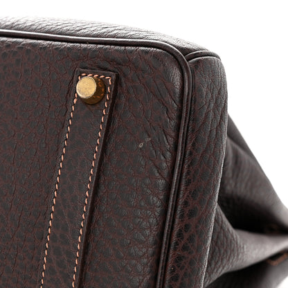 Hermes Fjord Birkin 35 Chocolate 11 of 11