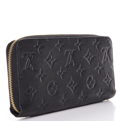 Louis Vuitton Empreinte Zippy Wallet Black 3 of 8