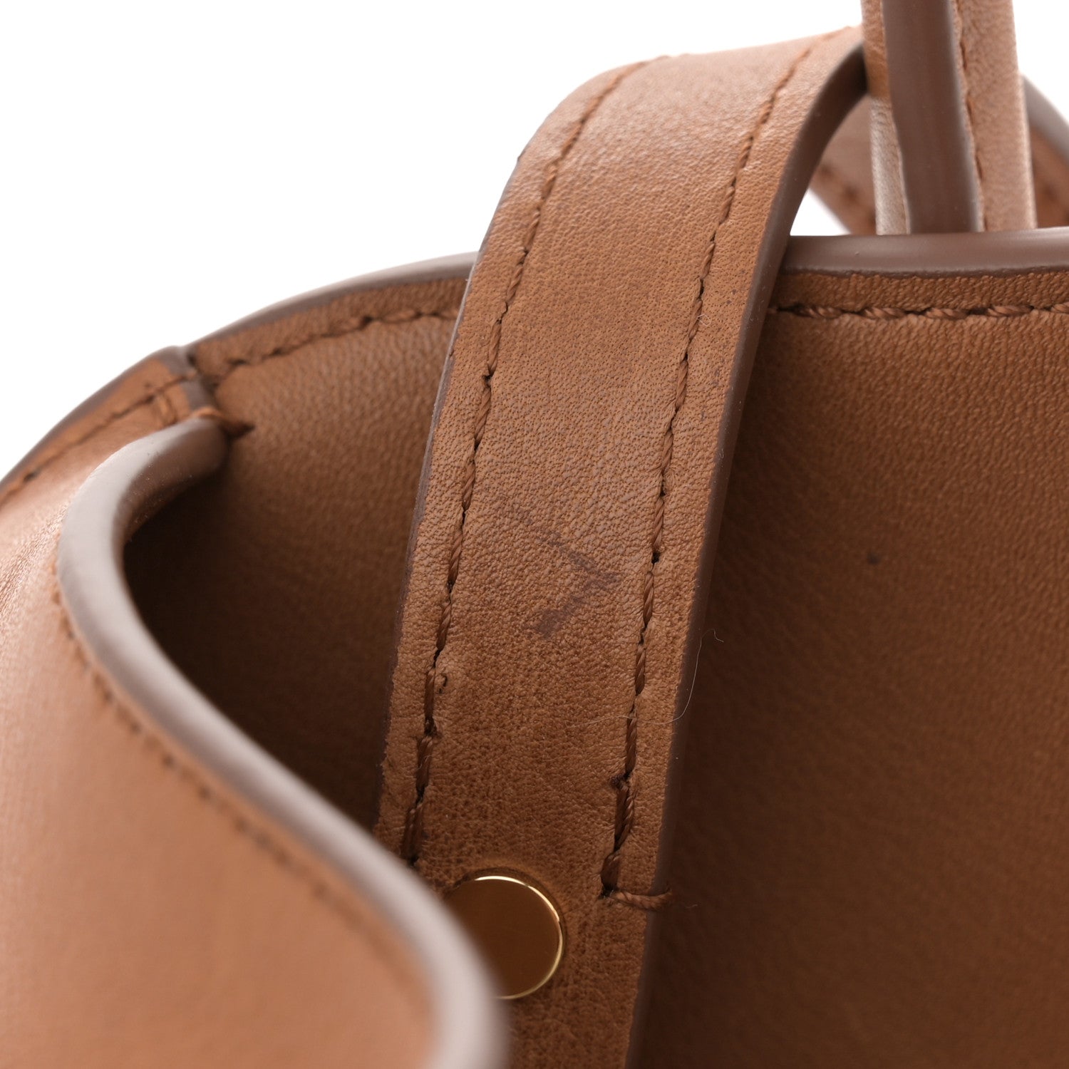 The Row Polished Saddle Calfskin Soft Margaux 10 Bag Cuir 11 of 12