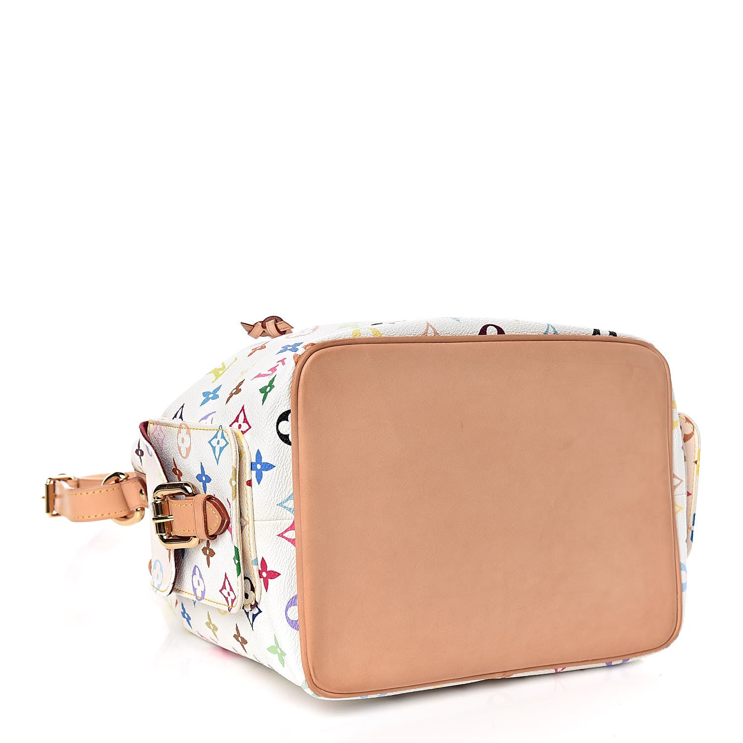 Louis Vuitton Monogram Multicolor Petit Noe White 4 of 8
