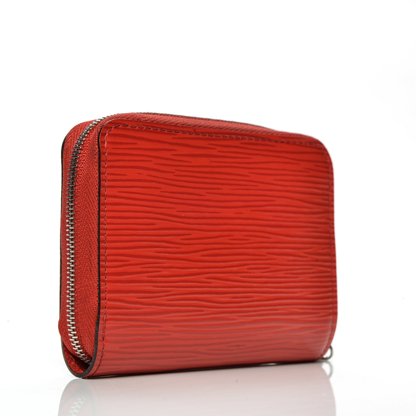 Epi Zippy Coin Purse Coquelicot