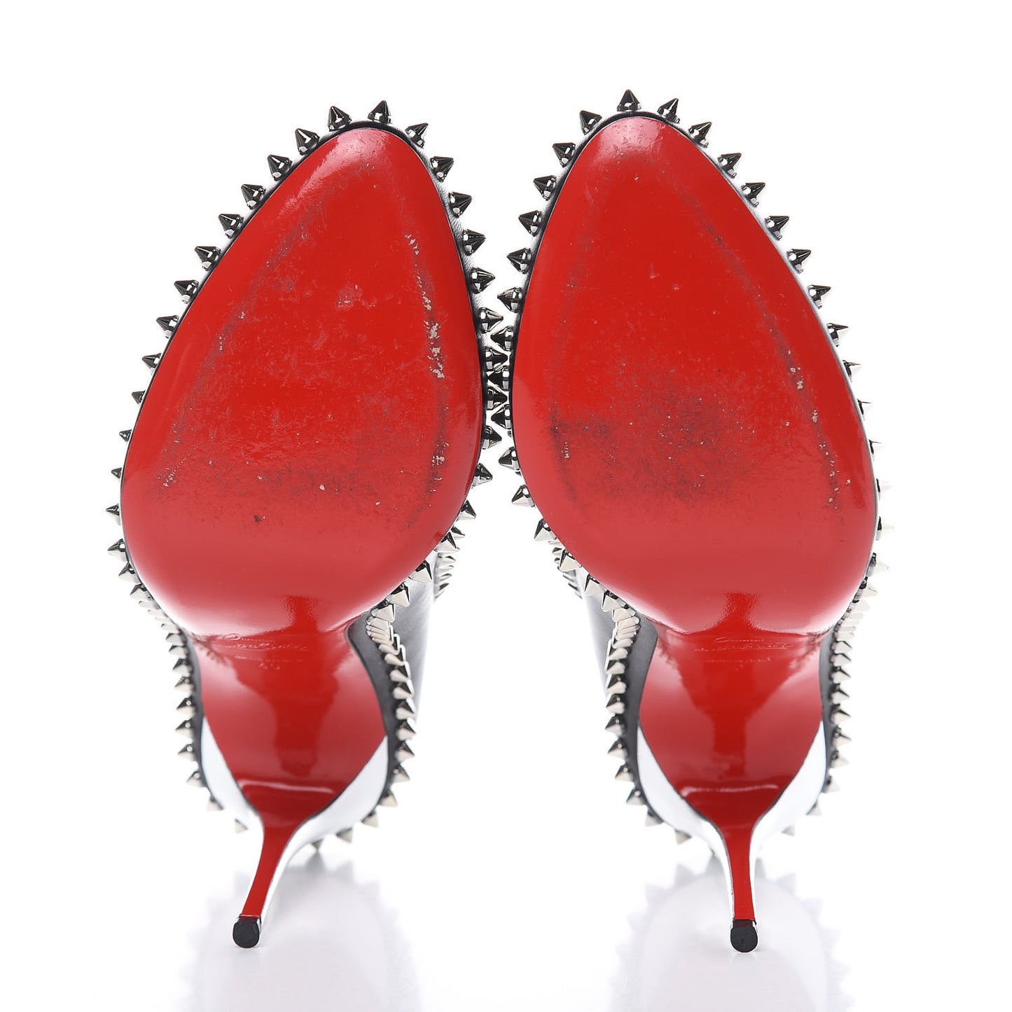 Kid Specchio Dora Spikes 100 Pumps 40 Black Silver