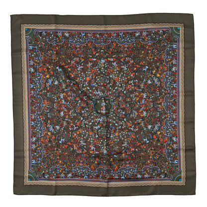 Hermes Silk Les Jardins D'Armenie Scarf 90 1 of 4