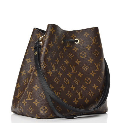 Louis Vuitton Monogram Neonoe MM Black 3 of 6