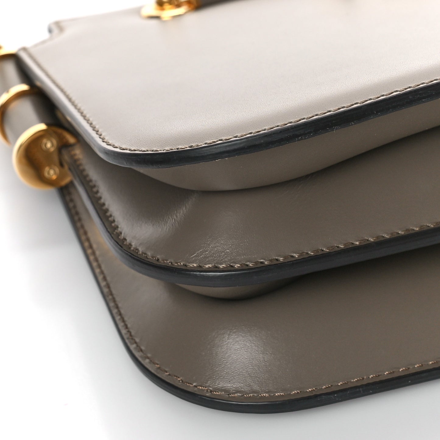 Vitello King Luxor Fendi Touch Shoulder Bag Tartufo