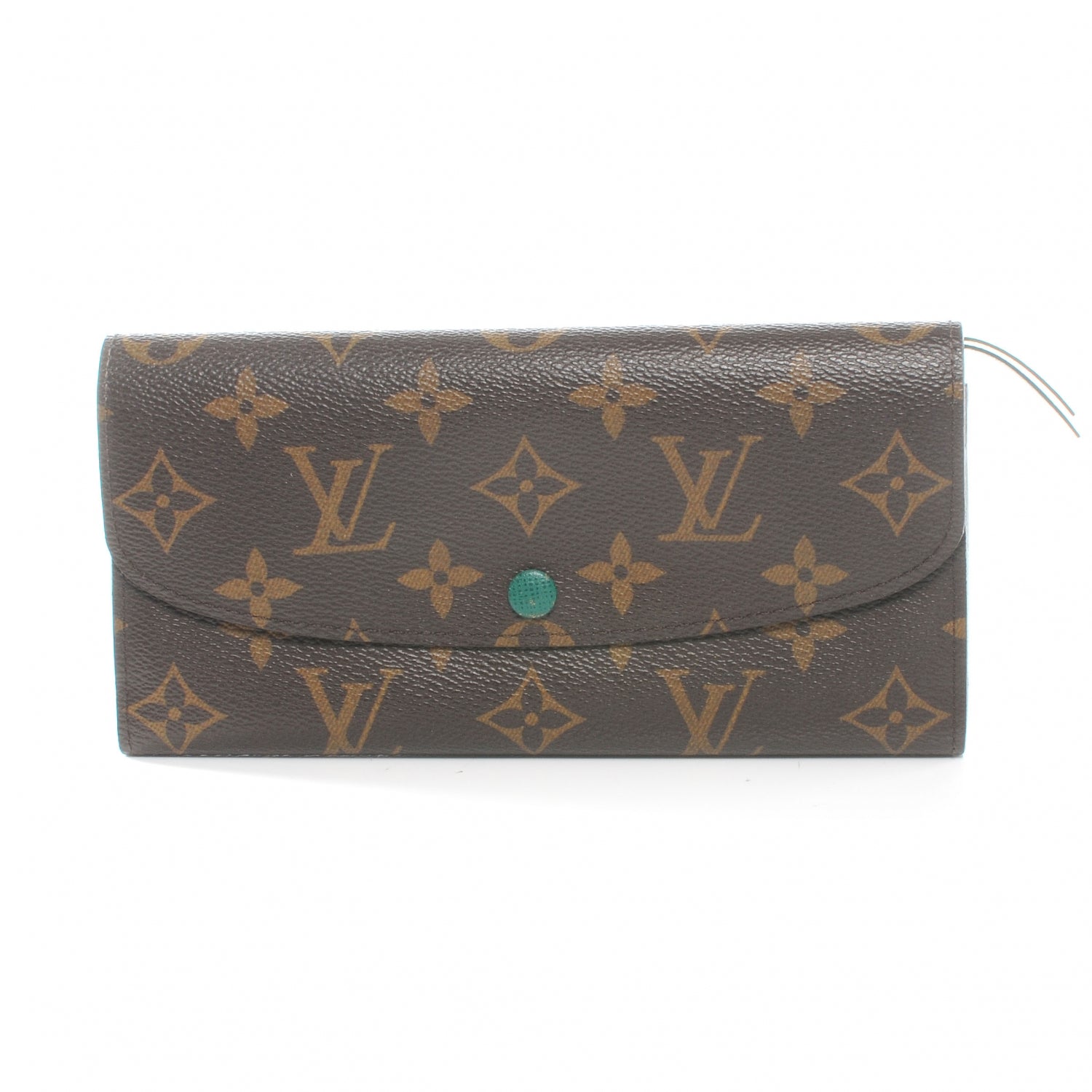 Louis Vuitton Monogram Emilie Wallet Green 1 of 8
