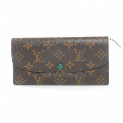 Louis Vuitton Monogram Emilie Wallet Green 1 of 8