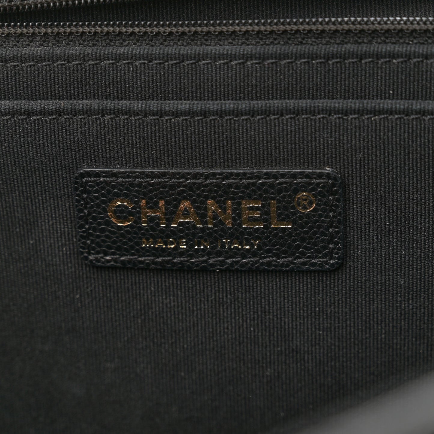 Caviar Quilted XXL Travel Flap Bag Black