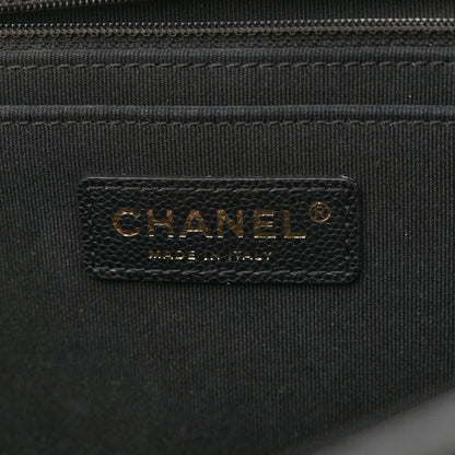 Chanel Caviar Quilted XXL Travel Flap Bag Black 6 of 11