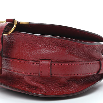 Chloe Calfskin Mini Marcie Round Crossbody Bag Plum Purple 8 of 11