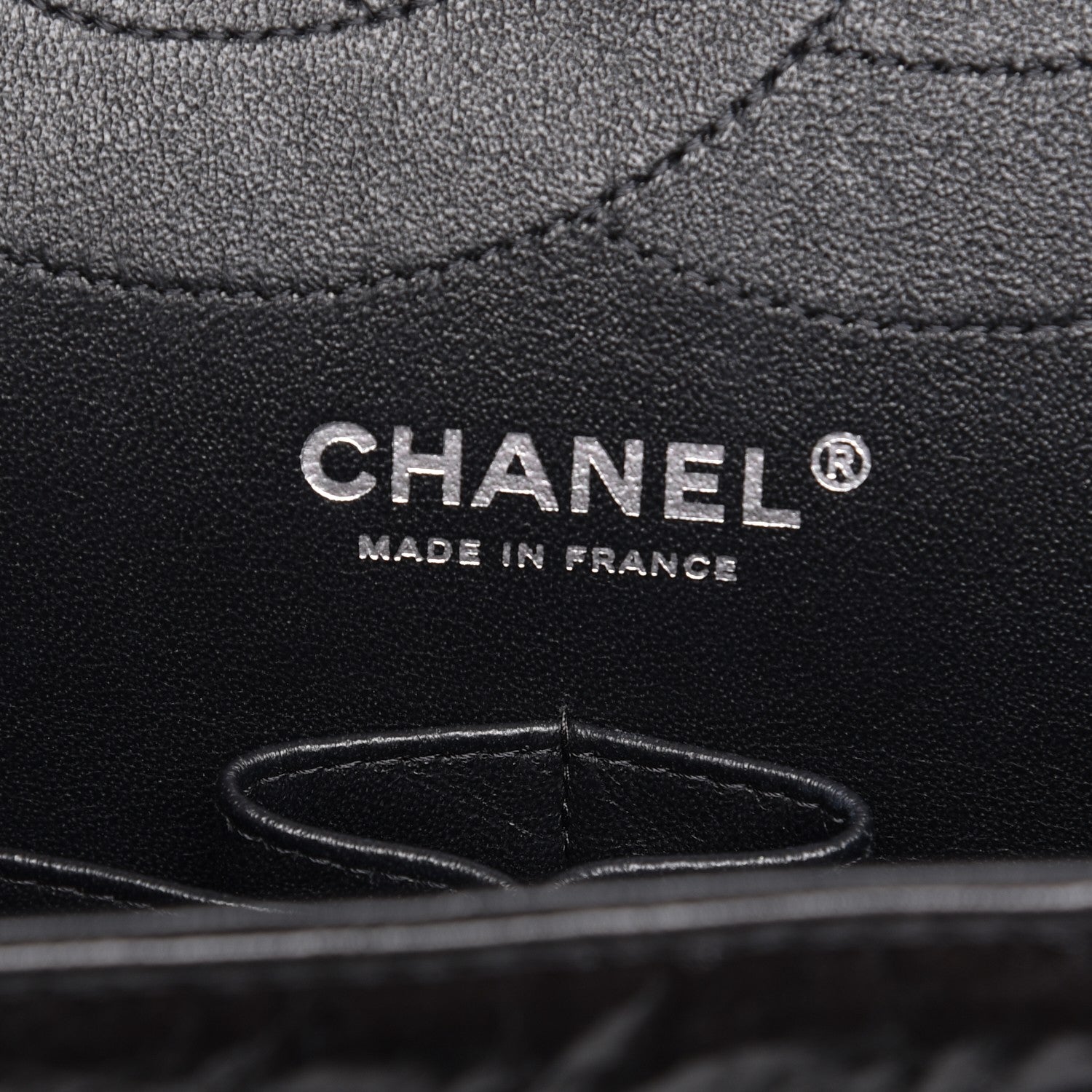 Chanel Shiny Aged Calfskin Quilted 2.55 Reissue 227 Flap So Black 7 of 8
