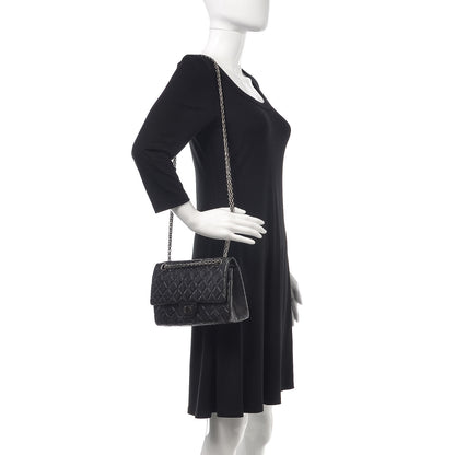 Chanel Aged Calfskin Quilted 2.55 Reissue 225 Flap Black 2 of 8