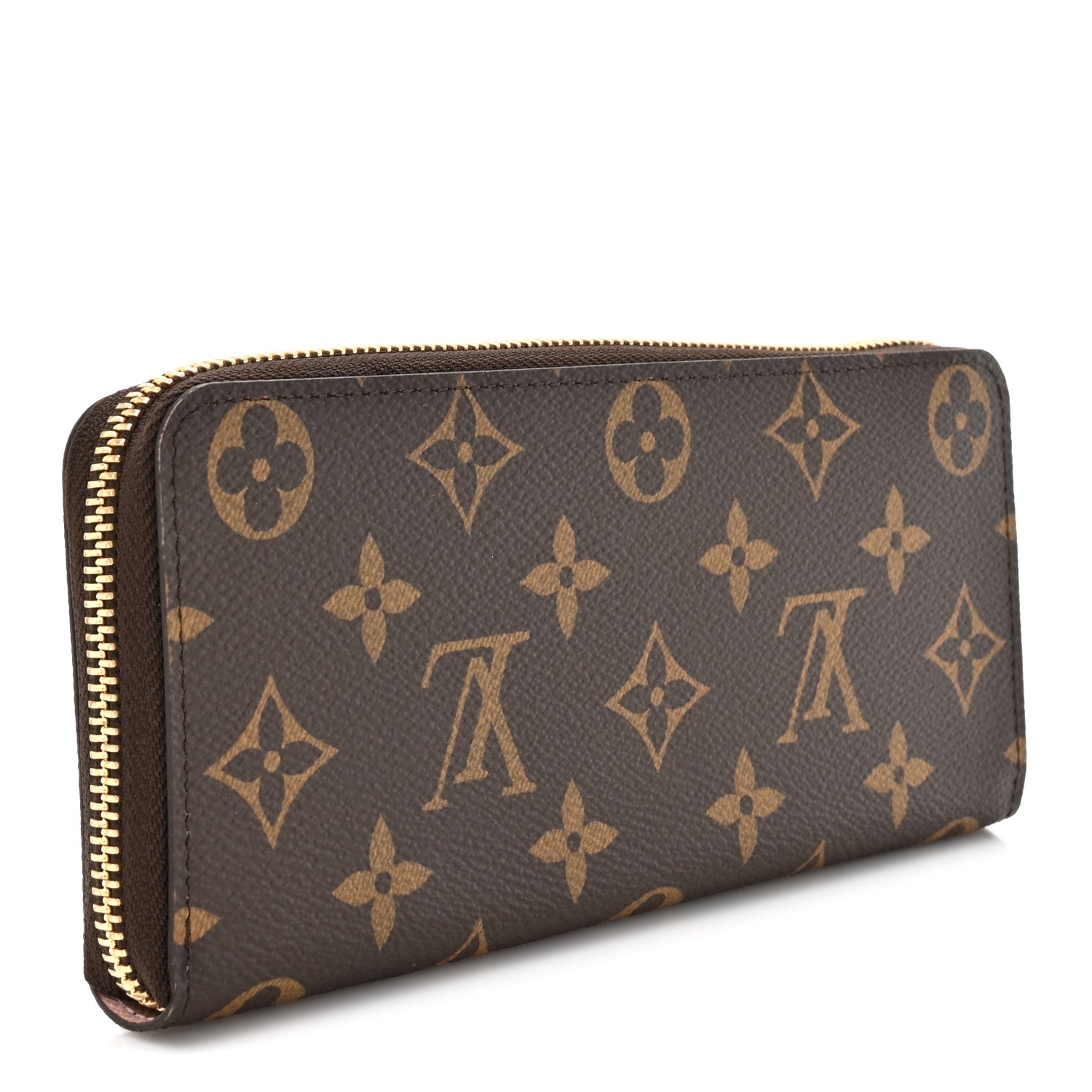 Louis Vuitton Monogram Clemence Wallet Rose Ballerine 3 of 10