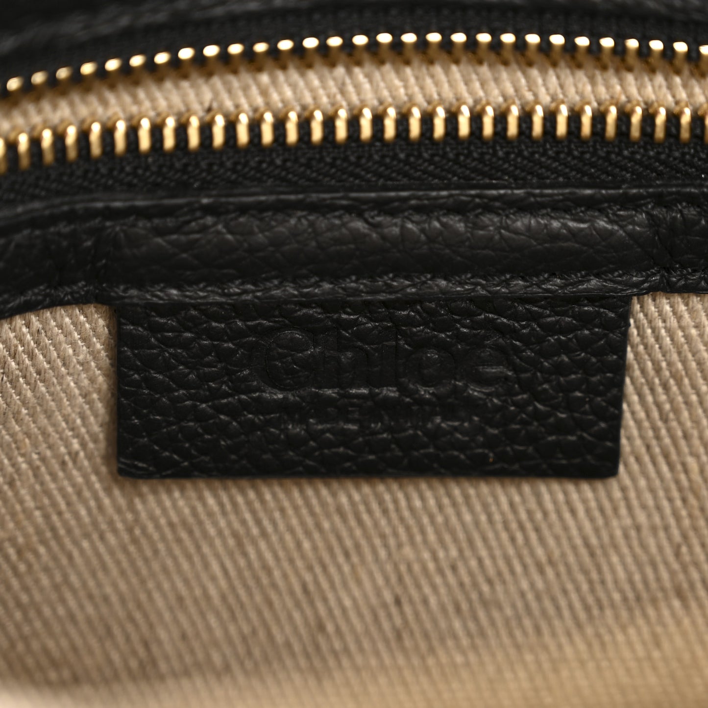 Calfskin Small Marcie Satchel Black