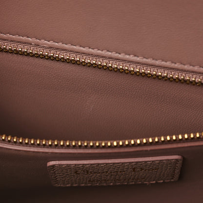 Christian Dior Grained Calfskin 30 Montaigne Chain Flap Bag Blush 11 of 14