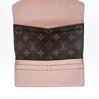 Louis Vuitton Monogram Josephine Wallet Rose Ballerine 6 of 7