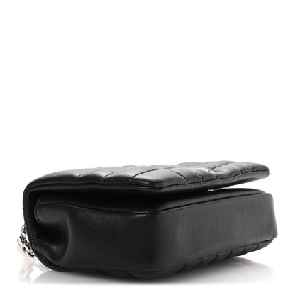 Burberry Lambskin Quilted Mini Lola Bag Black 4 of 11