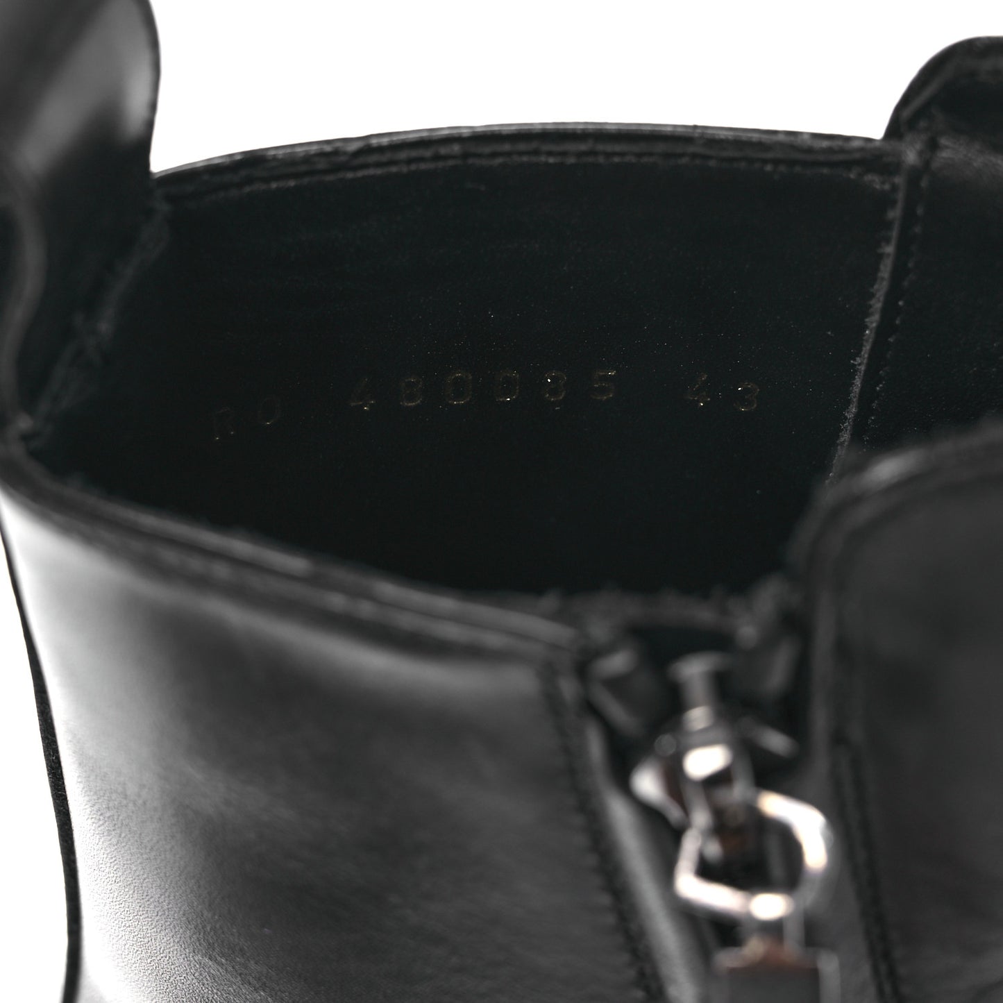 Calfskin Mens Eli 25 Bootie 43 Black