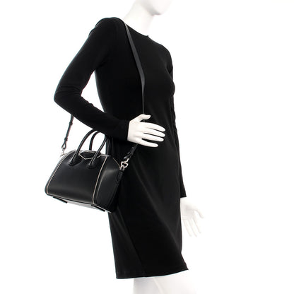 Givenchy Calfskin Chain Detail Mini Antigona Black 2 of 7