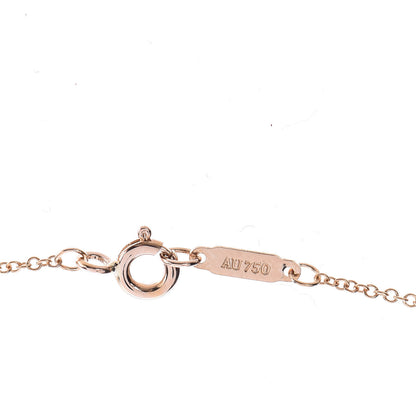 Tiffany 18K Rose Gold Mini Heart Lock Pendant Necklace 6 of 7