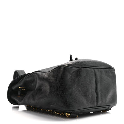 Chanel Caviar CC Backpack Black 3 of 10