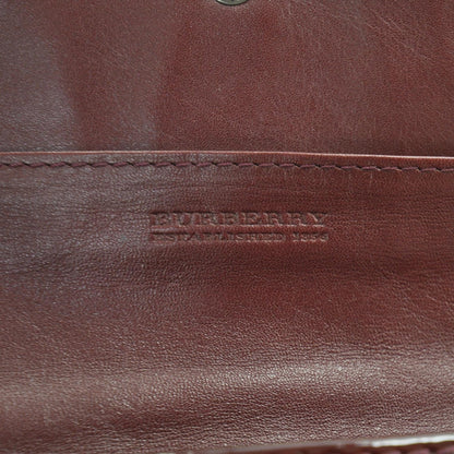 Burberry Patent Nova Check Wallet Bordeaux 5 of 8