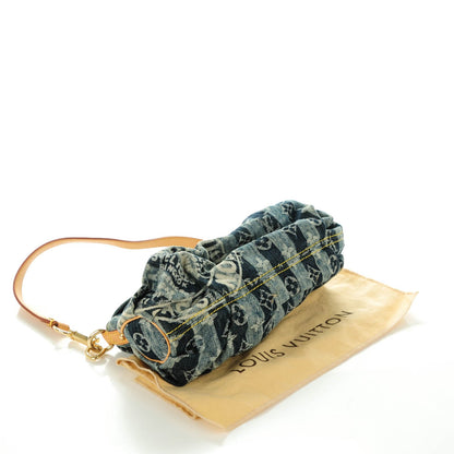 Louis Vuitton Denim Raye Mini Pleaty 4 of 7