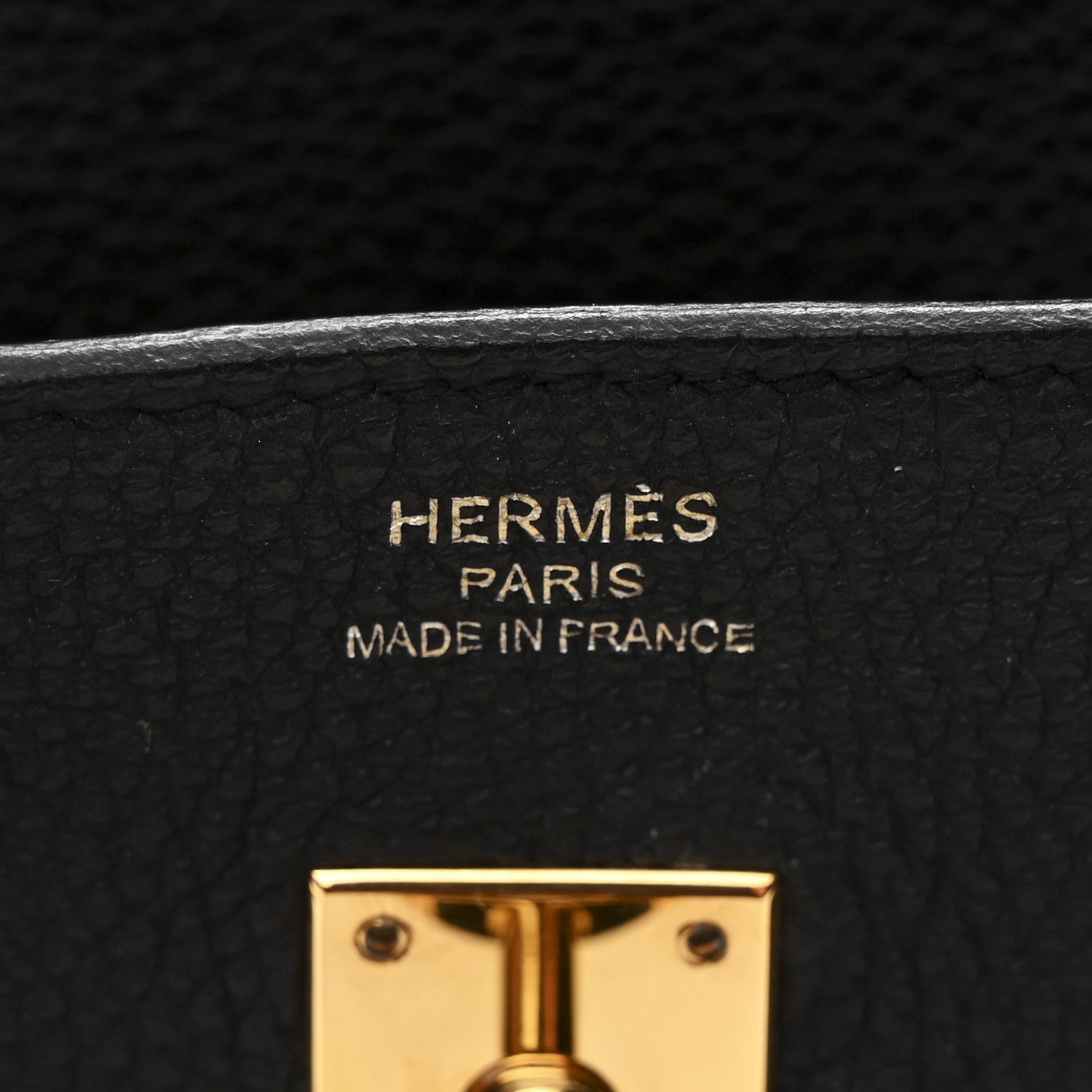 Hermes Togo Birkin 25 Black 6 of 11